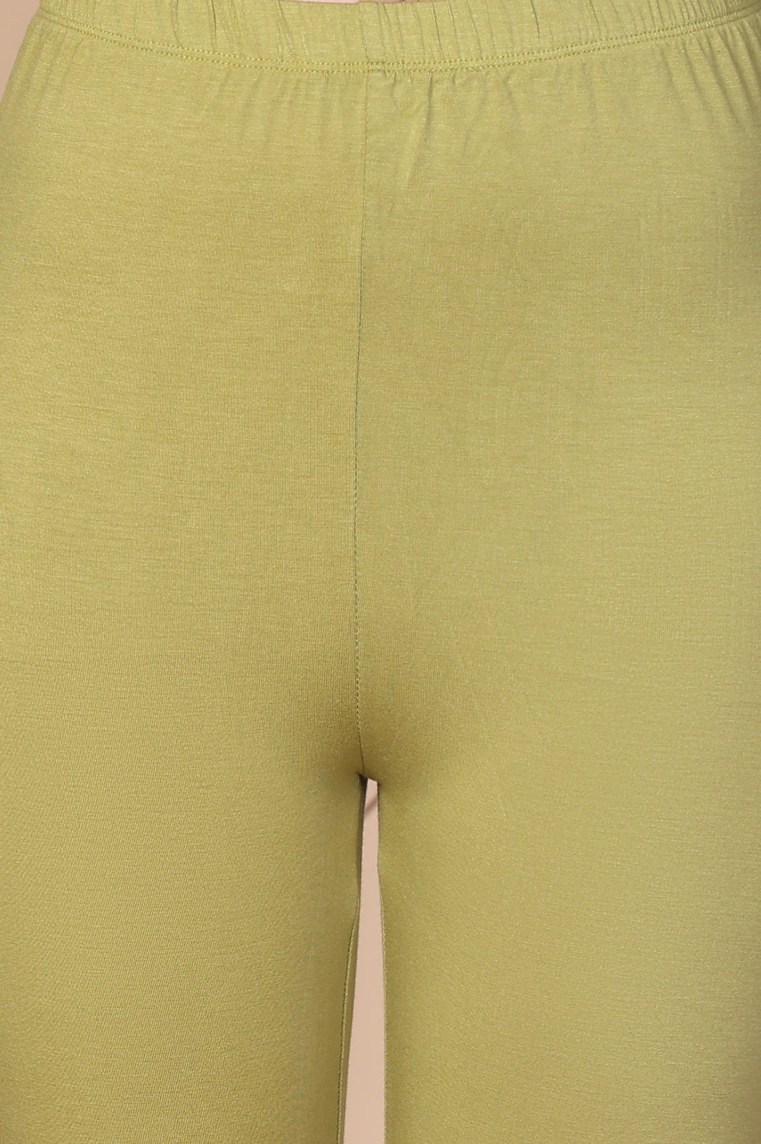 Green Floral Printed Embellished Anarkali Kurta with Tights and Dupatta Set