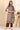 Brown Geometric Printed Sequins Straight Modal Kurta, Palazzos and Dupatta Set