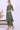 Green Printed Cotton Blend Straight Kurta with Palazzos &amp; Dupatta Set