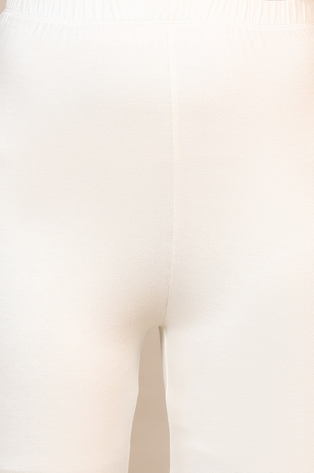 White Embroidered Anarkali Kurta, Leggings Set with Dupatta