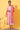 Pink Jacquard Dori Embroidered Anarkali Kurta, Churidar and Dupatta Set
