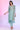 Green Embroidered Asymmetrical Kurta with Leggings &amp; Dupatta Set