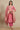 Pink Zari Embroidered Tissue Flared Kurta and Palazzo and Dupatta Set