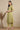 Green Zari Embroidered Tissue Flared Kurta and Palazzo and Dupatta Set