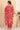 Red Floral Printed Lace Embellished A-Line Woven Fabric Kurta, Trousers and Dupatta
Set