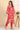 Red Floral Printed Lace Embellished A-Line Woven Fabric Kurta, Trousers and Dupatta
Set