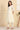 Cream Solid Schiffli Embroidered Flared Kurta, Leggings and Dupatta Set