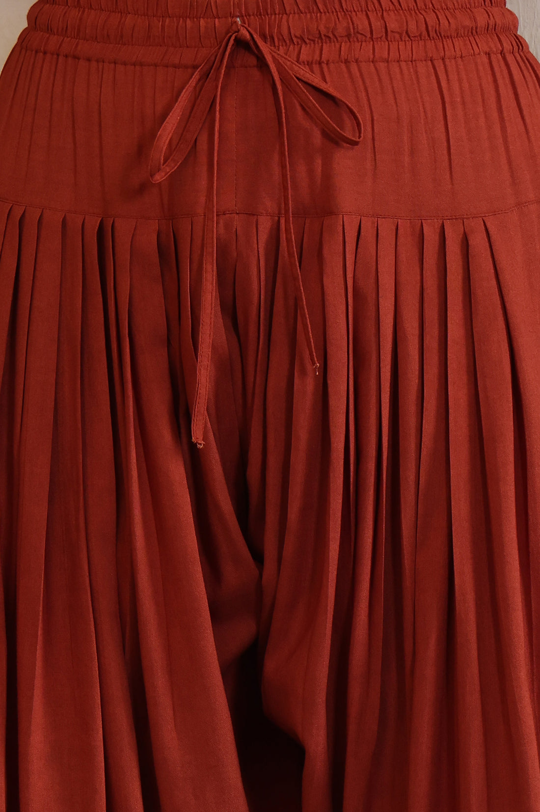 Brown Floral Printed Sequinned Straight Kurta, Salwar and Dupatta Set