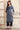 Blue Printed Sequinned Straight Modal Kurta, Trouser and Dupatta Set
