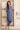 Blue Printed Straight Pure Cotton Kurta and Trouser Co-ord Set