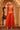 Orange Dyed Tape Embroidered Straight Kurta, Palazzo and Dupatta Set