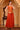 Orange Dyed Tape Embroidered Straight Kurta, Palazzo and Dupatta Set