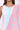 Pink and Blue Ombre Pintuck Cotton Rayon A-line Kurta, Trouser and Dupatta Set