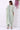 Green Geometric Printed Yarn Dyed Straight Kurta, Trousers and Dupatta Set