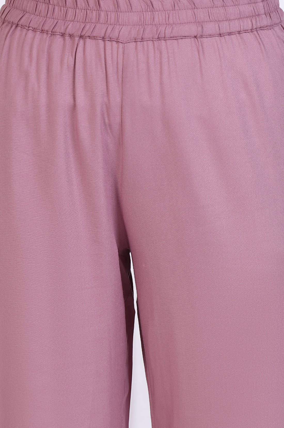 Pink Floral Printed Rayon A-line Kurta and Pants Co-ord Set