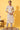 Cream Floral Printed Cotton Shimmer Straight Kurta and Trousers Co-ord Set