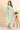 Blue Floral Printed Cotton Shimmer Kurta and Trouser Co-ord Set