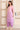 Purple Floral Printed Sequinned A-Line Kurta and Salwar Co-ord Set