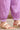 Purple Floral Printed Sequinned A-Line Kurta and Salwar Co-ord Set
