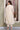 Beige Foil Printed Sequinned A-Line Kurta, Pant and Stole Set
