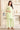 Green Foil Printed Zari Embroidered Straight Pure Cotton Kurta and Sharara Set