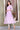 Lavender Foil Printed Zari Embroidered Anarkali Cotton Kurta and Legging Set