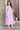 Lavender Foil Printed Zari Embroidered Anarkali Cotton Kurta and Legging Set