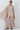 Cream Printed Printed Lace A-Line Kurta, Sharara And Dupatta Set