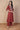 Maroon Embroidered A-Line Rayon Kurta with Palazzo and Dupatta Set