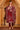 Red Foil Printed Zari Embroiered A-line Festive Kurta, Trousers and Dupatta Set