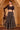 Black Abstract Printed Tape Embellished Straight Crop Top, Skirt and Dupatta Set