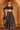 Black Abstract Printed Tape Embellished Straight Crop Top, Skirt and Dupatta Set