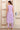 Purple Floral Embroidered Straight Cotton Spaghetti Kurta and Trouser Co-ord Set