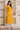 Yellow Embroidered Straight Cotton Kurta, Trouser and Dupatta Set