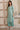 Sea Green Striped Lace Embellished Straight Cotton Blend Kurta, Palazzo and Dupatta Set