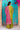 Green Self Design Sequined Straight Yarn Dyed Kurta with Palazzo and Dupatta Set