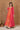 Orange Ethnic Motifs Printed Anarkali Kurta with Jacket Set