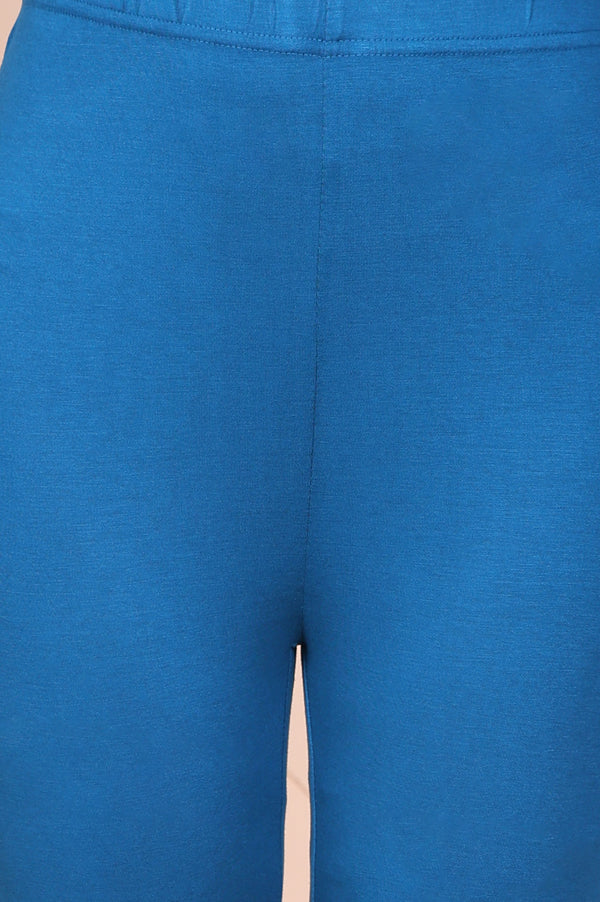 Red Embroidered Anarkali Kurta with Legging and Dupatta Set