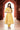 Yellow Embroidered A-Line Jacquard Kurta with Legging and Stole Set