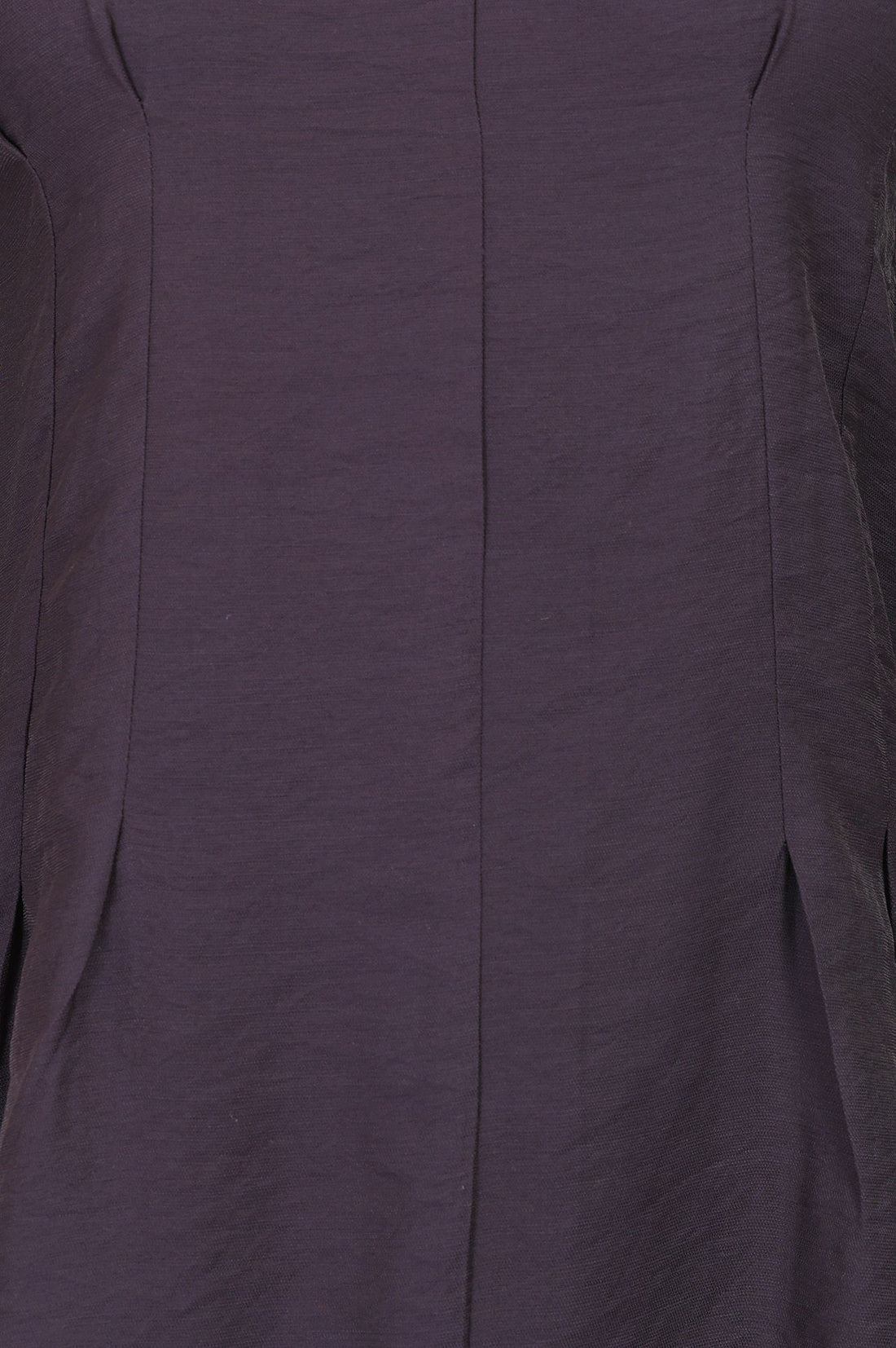 Navy Blue Solid Rayon Blend A-line Top with Palazzo Set