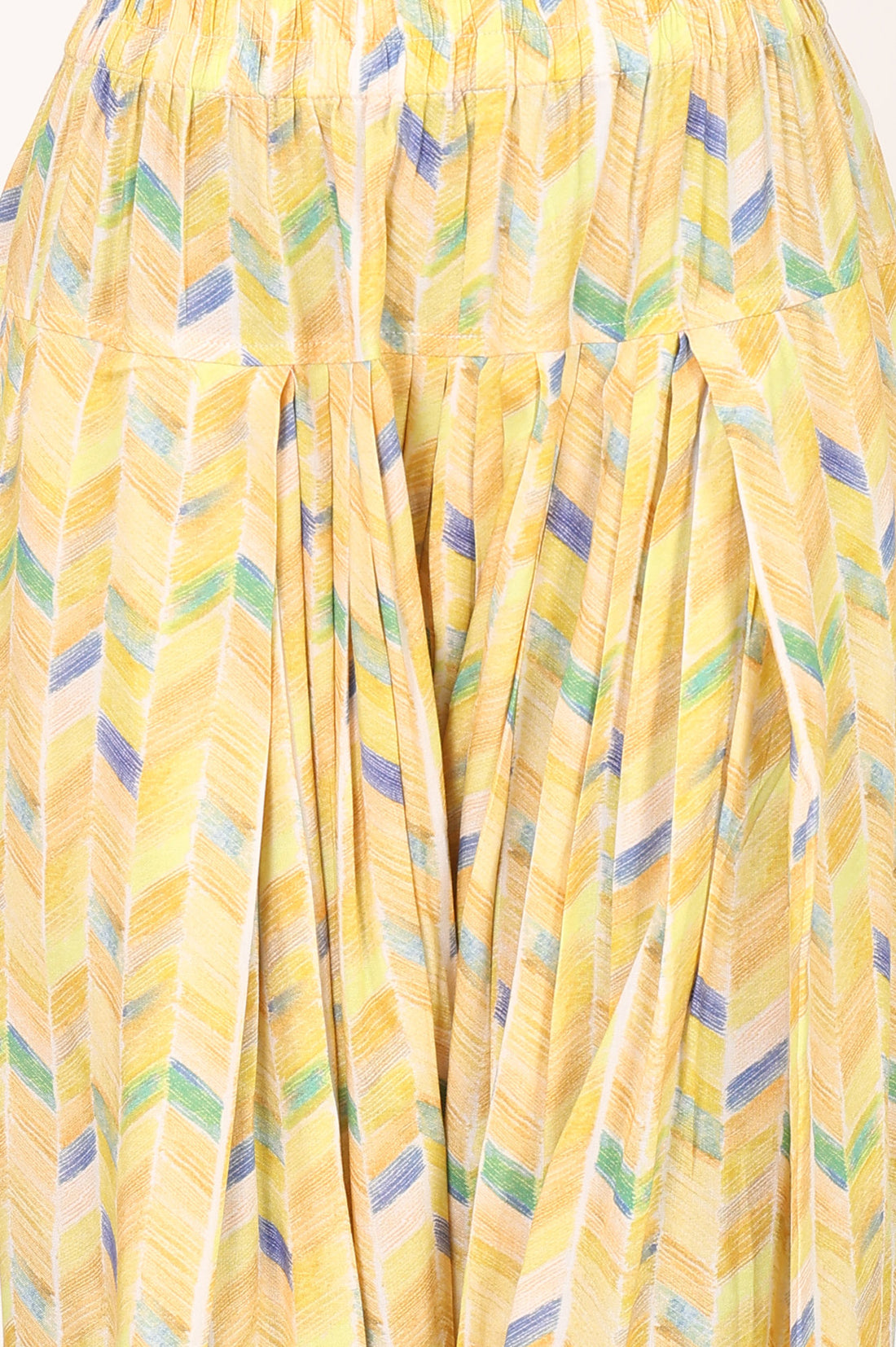 Off White Floral Printed Rayon Straight Kurta with Salwar Set