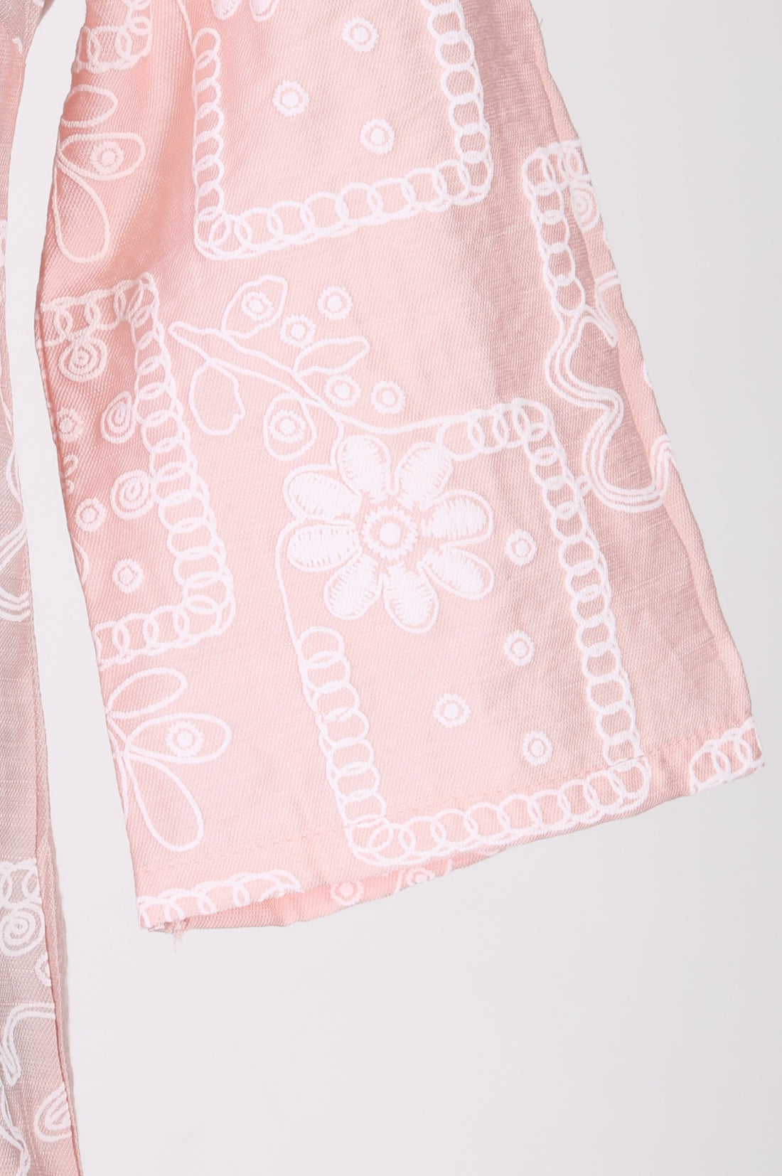 Pink Floral Printed Rayon Straight Top with Palazzo Co-ord Set