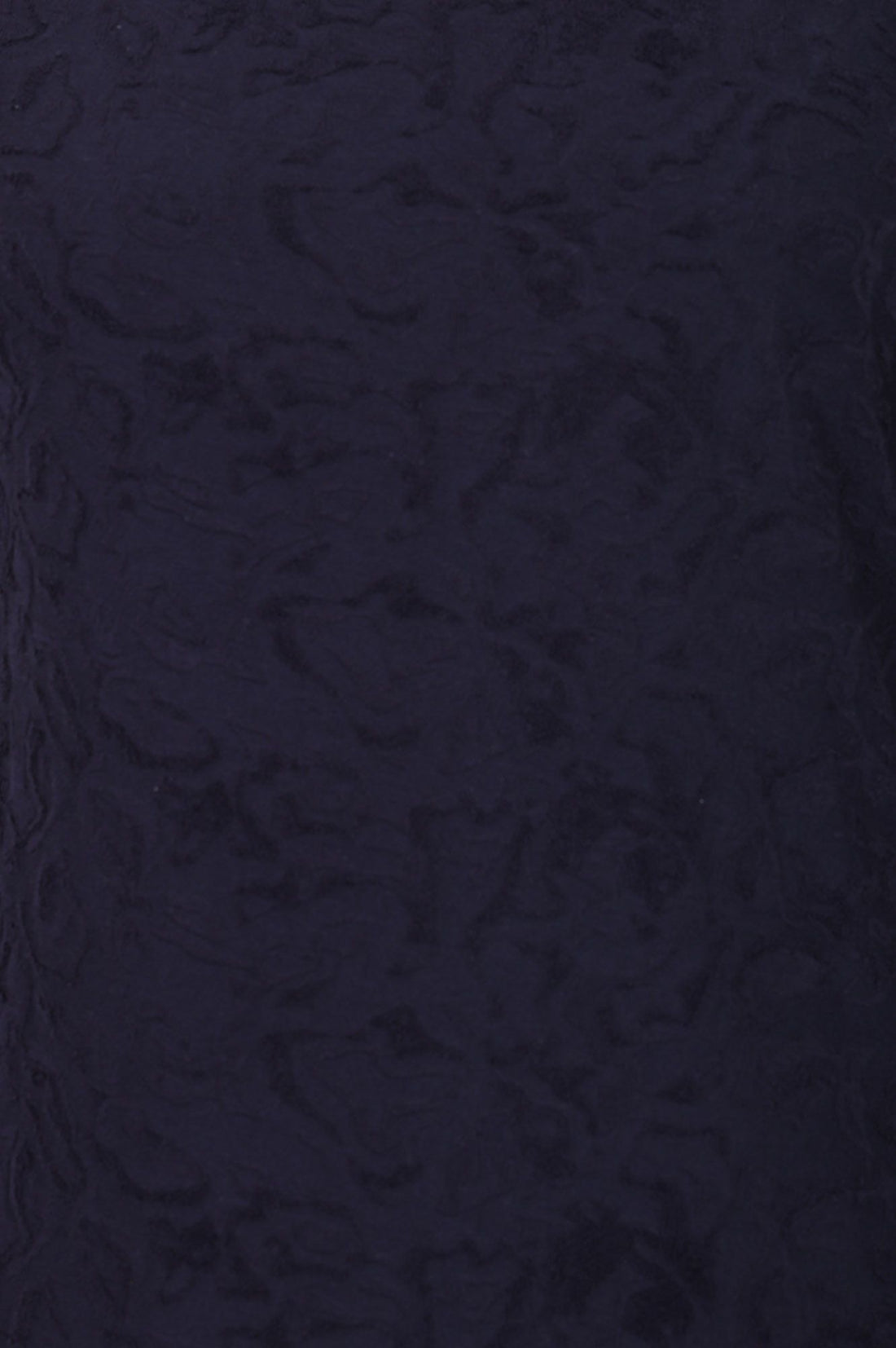 Navy Blue Velvet Texture Straight Winter Kurti with Palazzo Set