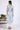 White Floal Printed Swiss Dot Cotton A-line Kurta and Trousers Set