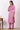 Pink Embroidered Yoke Pure Cotton Straight Kurta and Pants Set