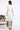 White Foil Printed Rayon Straight Kurta with Lace