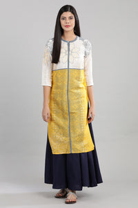 Blue Solid Flared Palazzos