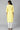 Yellow Mandarin Neck Solid kurta