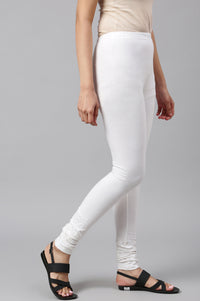 White Knitted Churidar