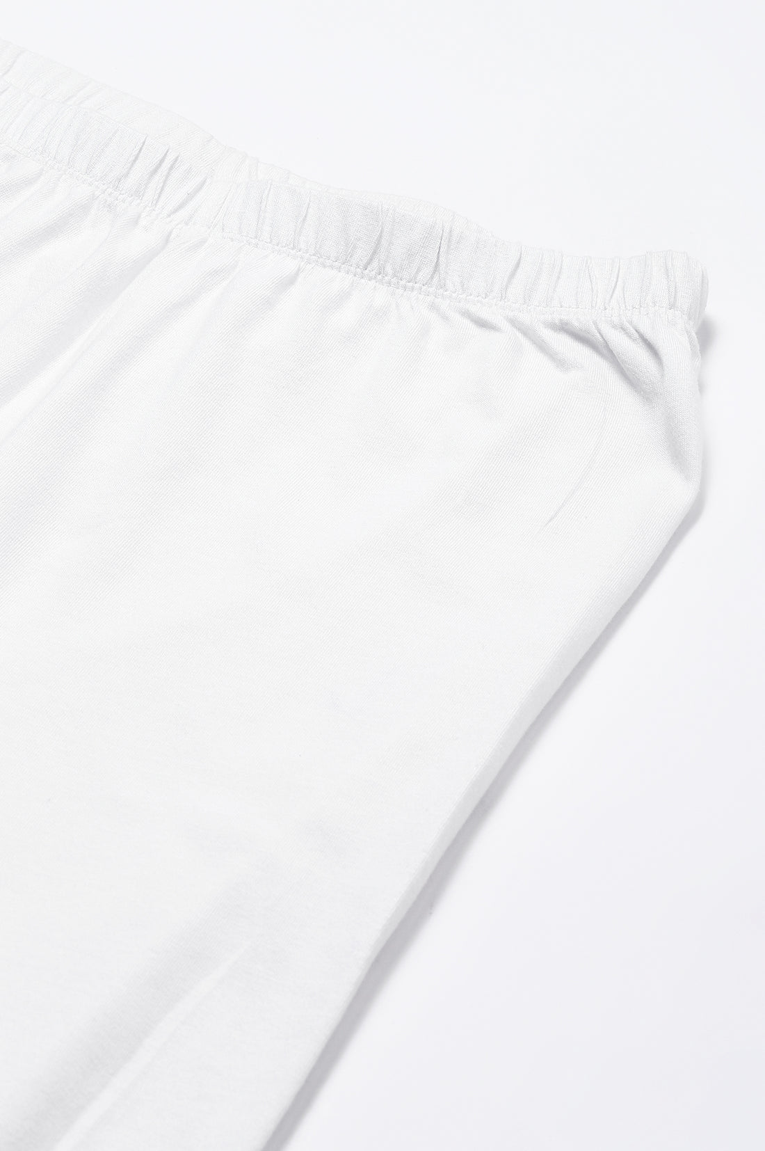 White Knitted Churidar